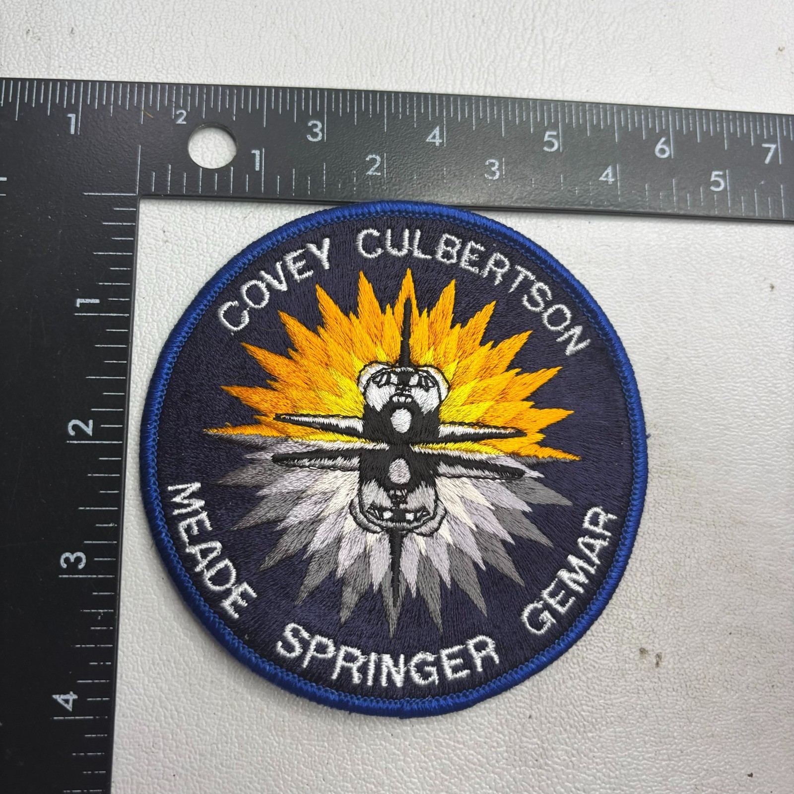 NASA Space Shuttle ATLANTIS Mission STS-38 Astronaut Patch 65RK