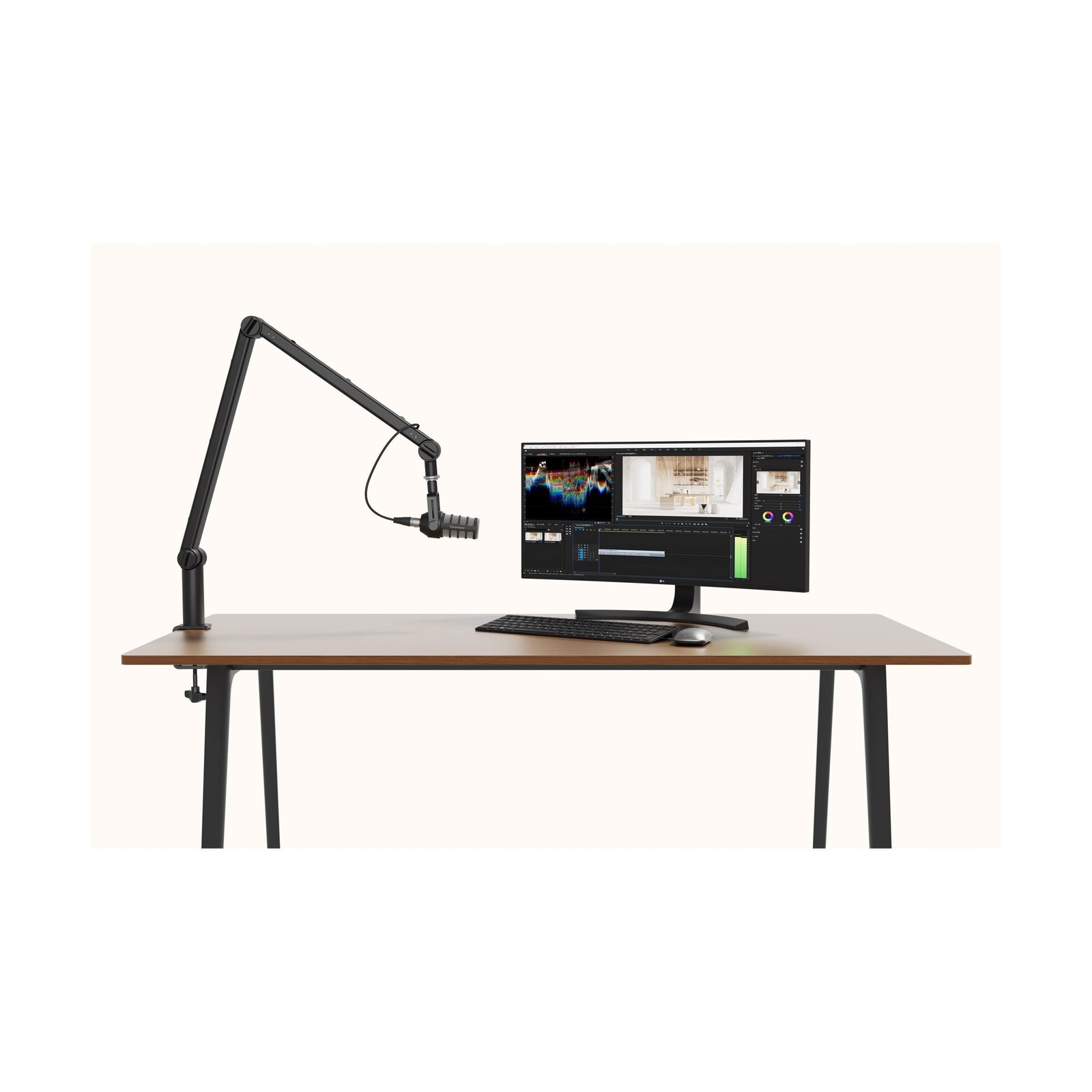Saramonic SR-HC5 | Premium Two-Section Broadcast Studio Microphone Suspension...