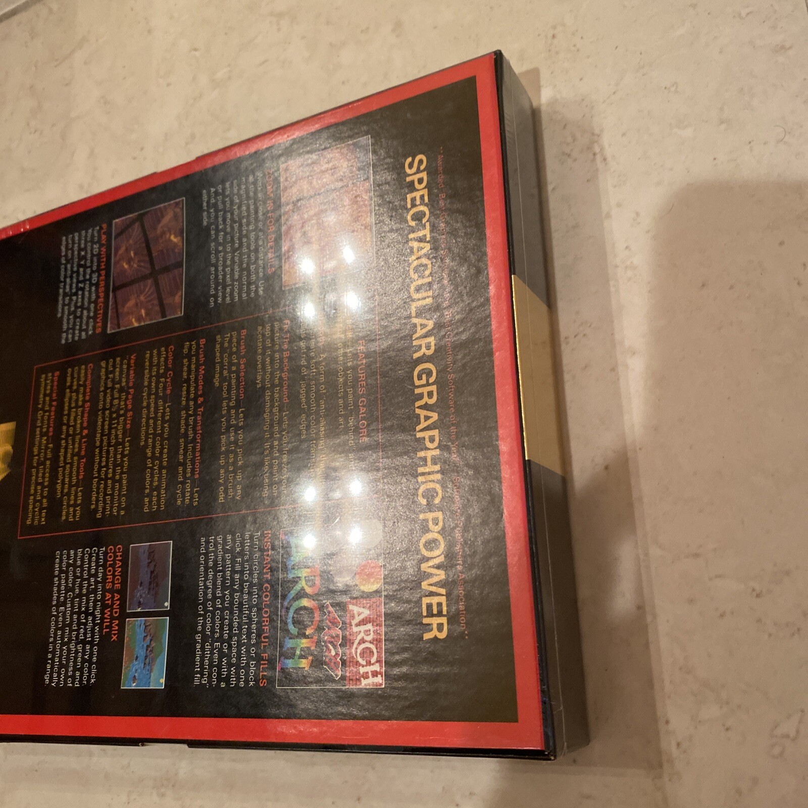 Amiga Deluxe Paint II Brand New Factory Sealed Nib Unopened RARE EA Daniel Silva