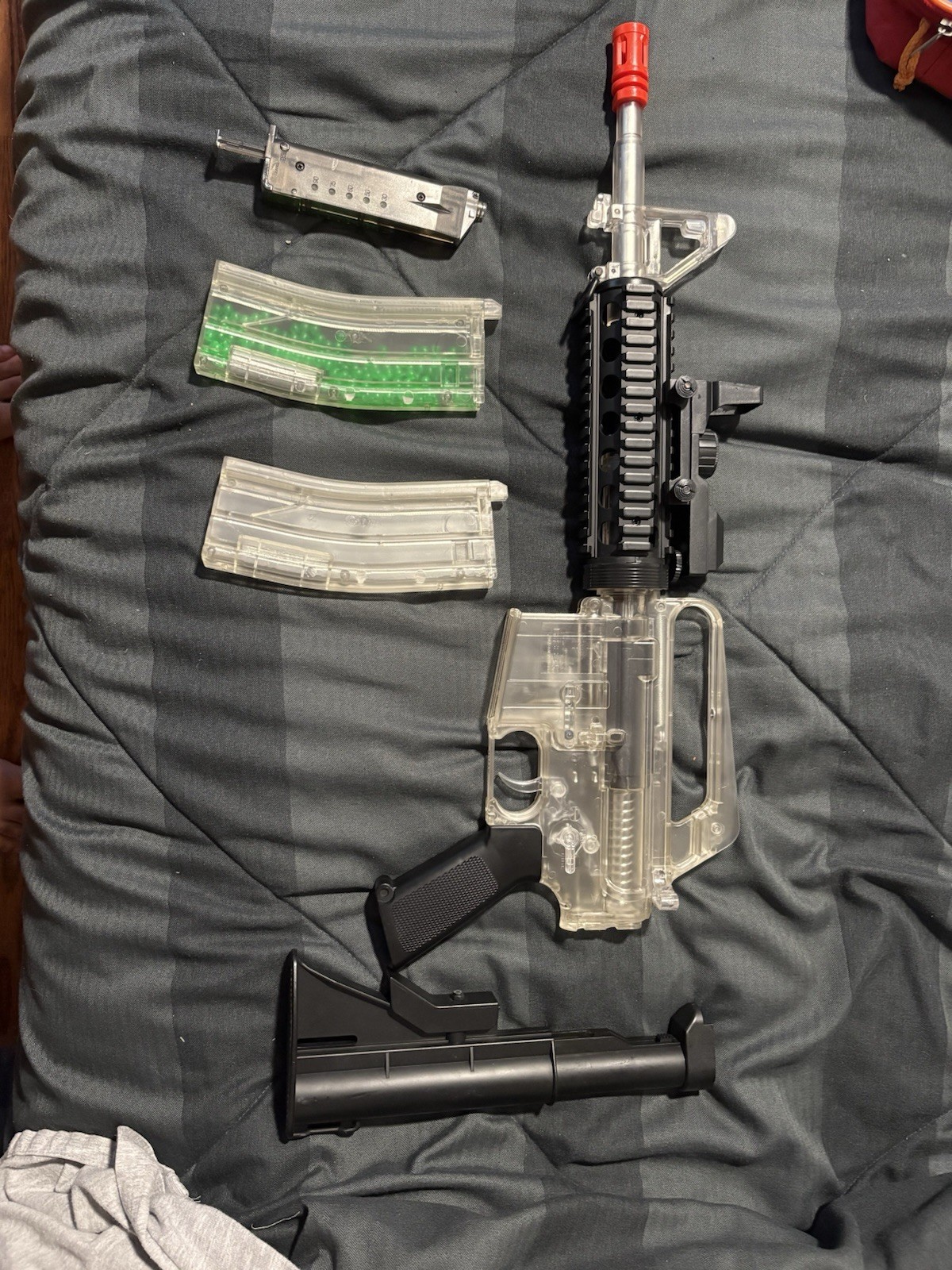 Crosman AIRSOFT Rifle Stinger R34. Spring Action