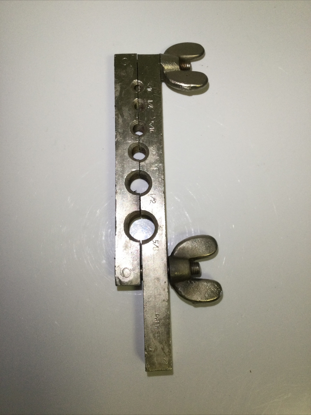 Vintage pipe and tube flaring tool 3/16 to 5/8  Premier Clamp Holder,  Japan