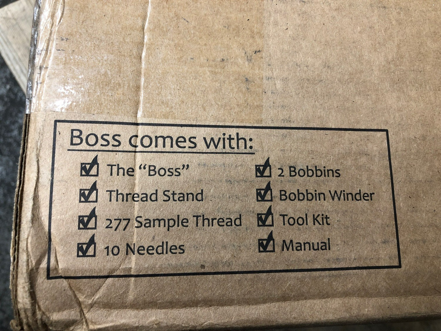 Tippmann Boss Leather Sewing Machine - Brand New