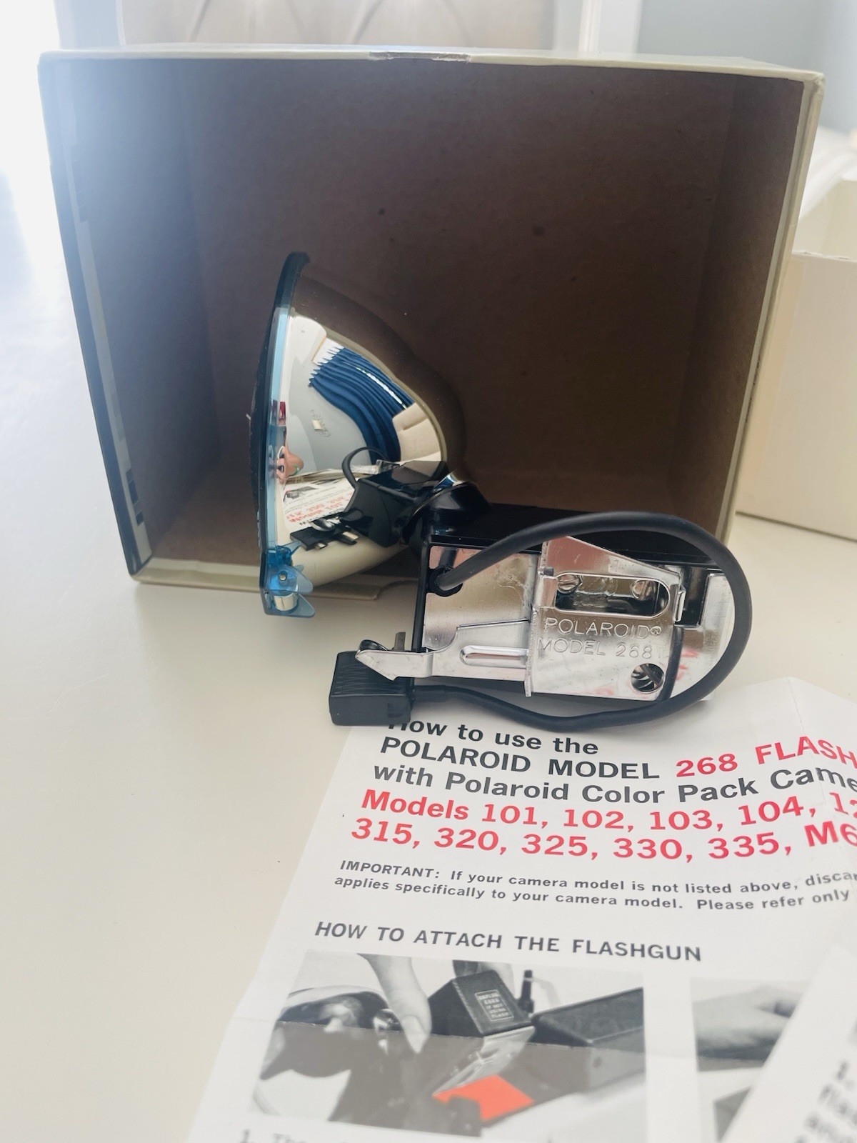 POLAROID Flashgun #268 With Box