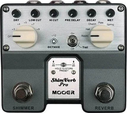 MOOER SHIMVERB PRO TWIN PEDAL
