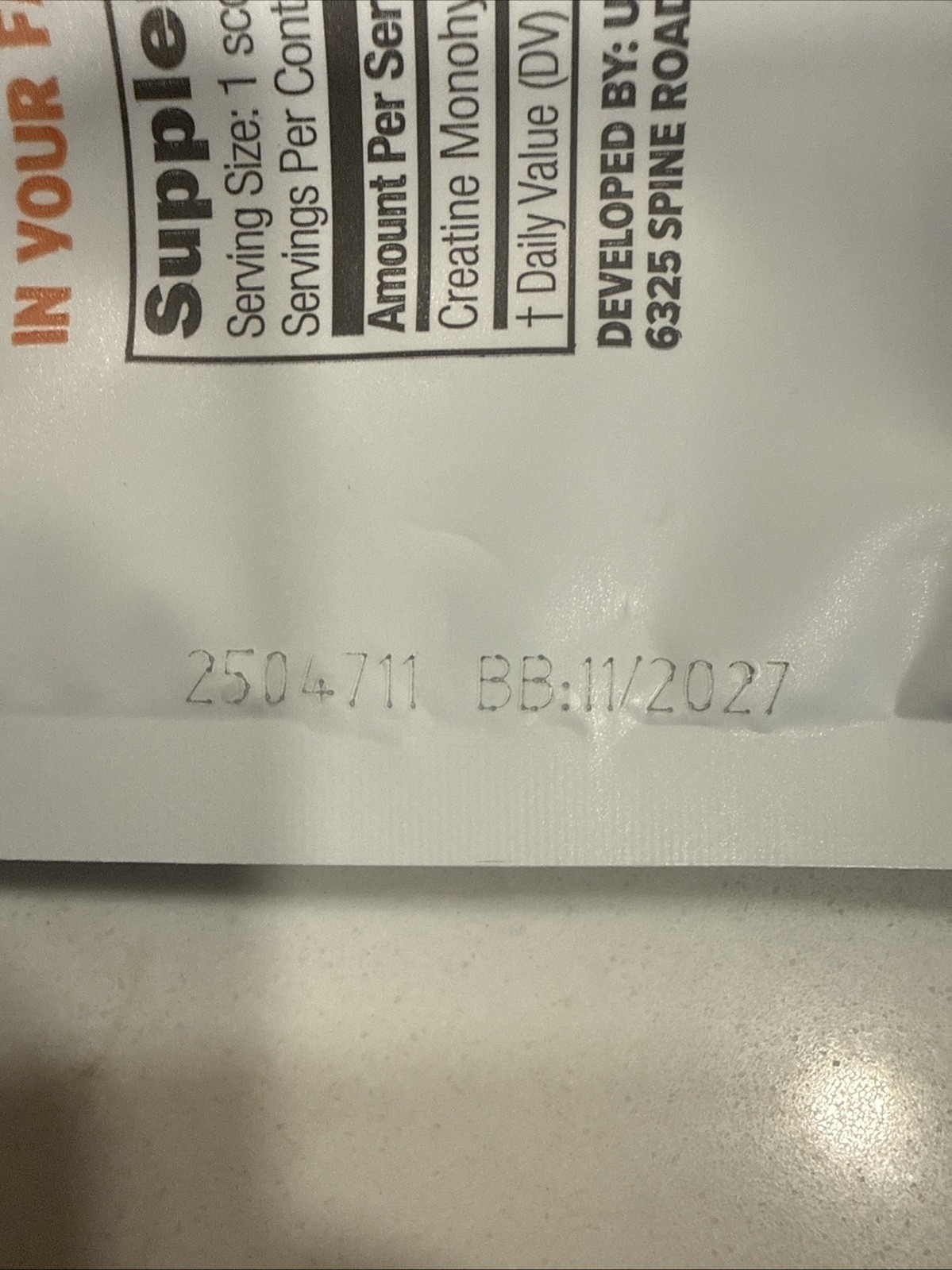 Umzu Creatine Monohydrate
