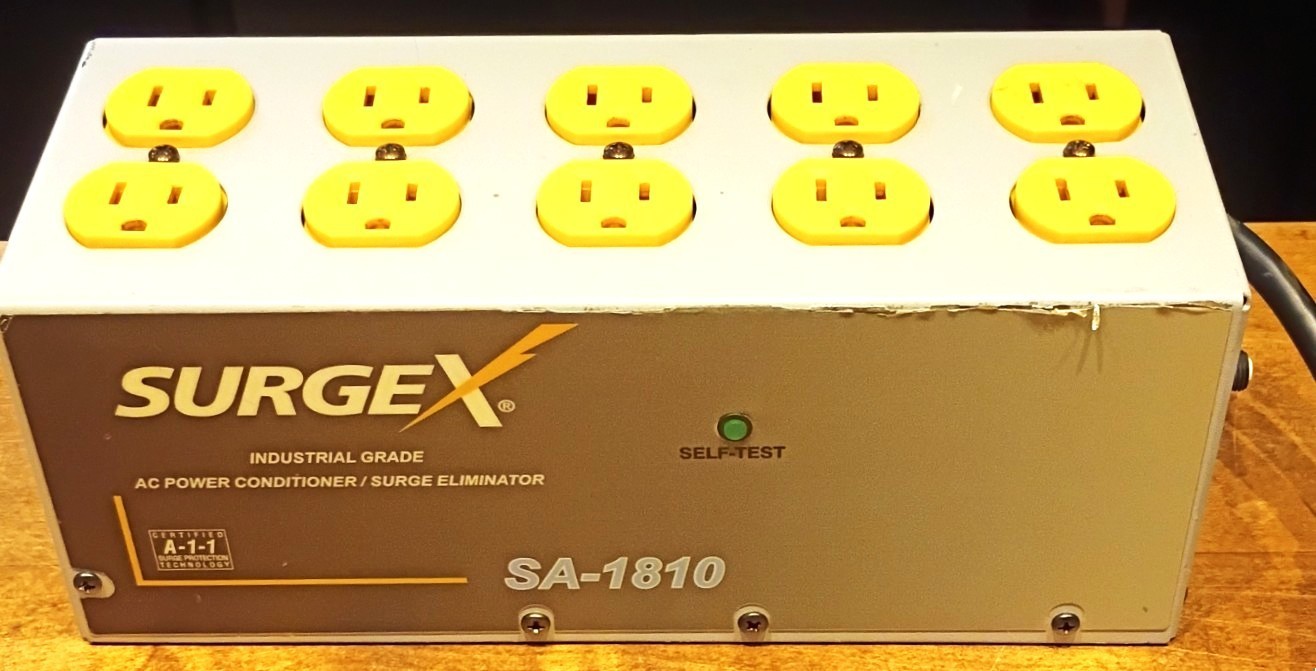 SURGEX SA1810 Surge Suppressor Line Conditioner