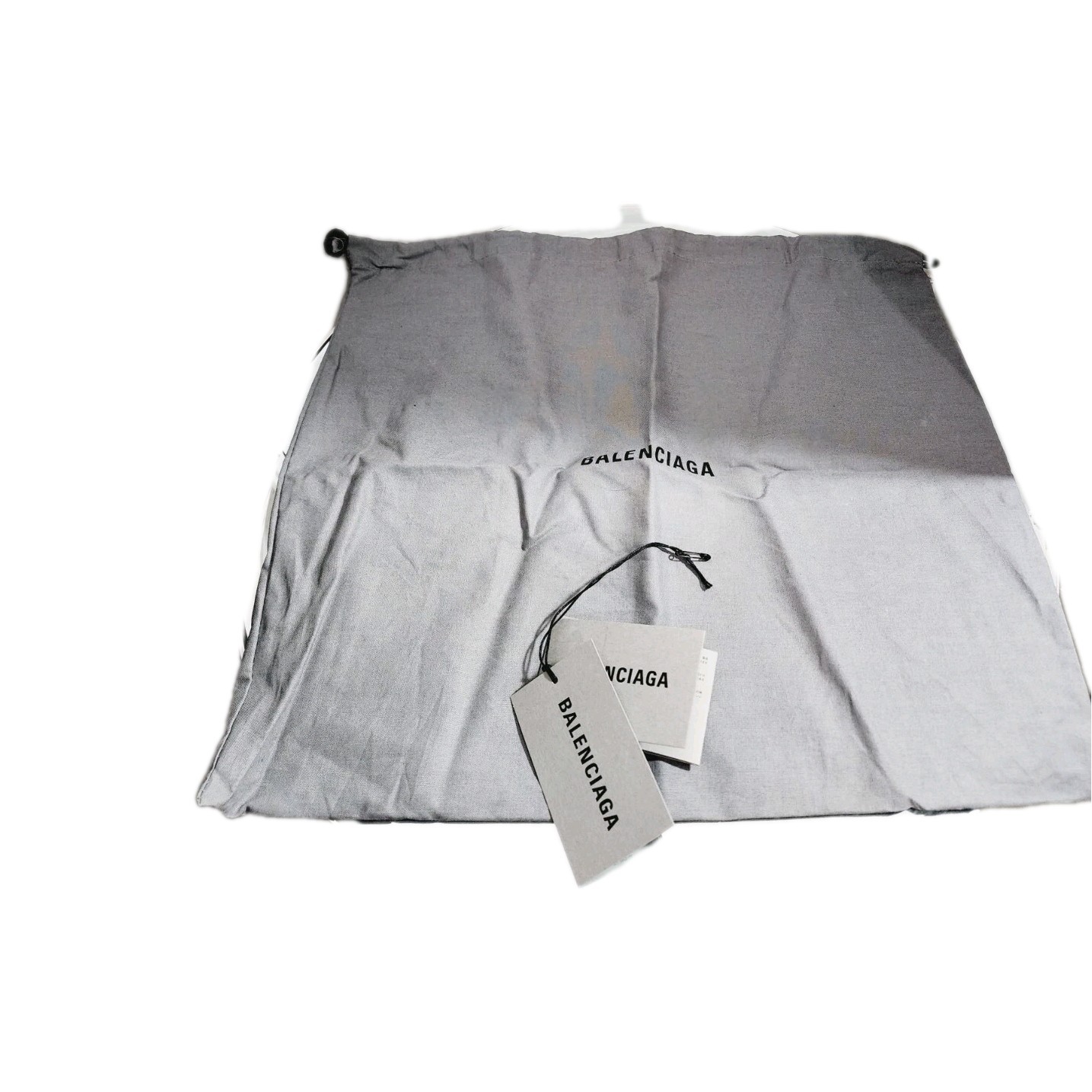 Balensiaga Large Gray Dust Bag From Bags Tote