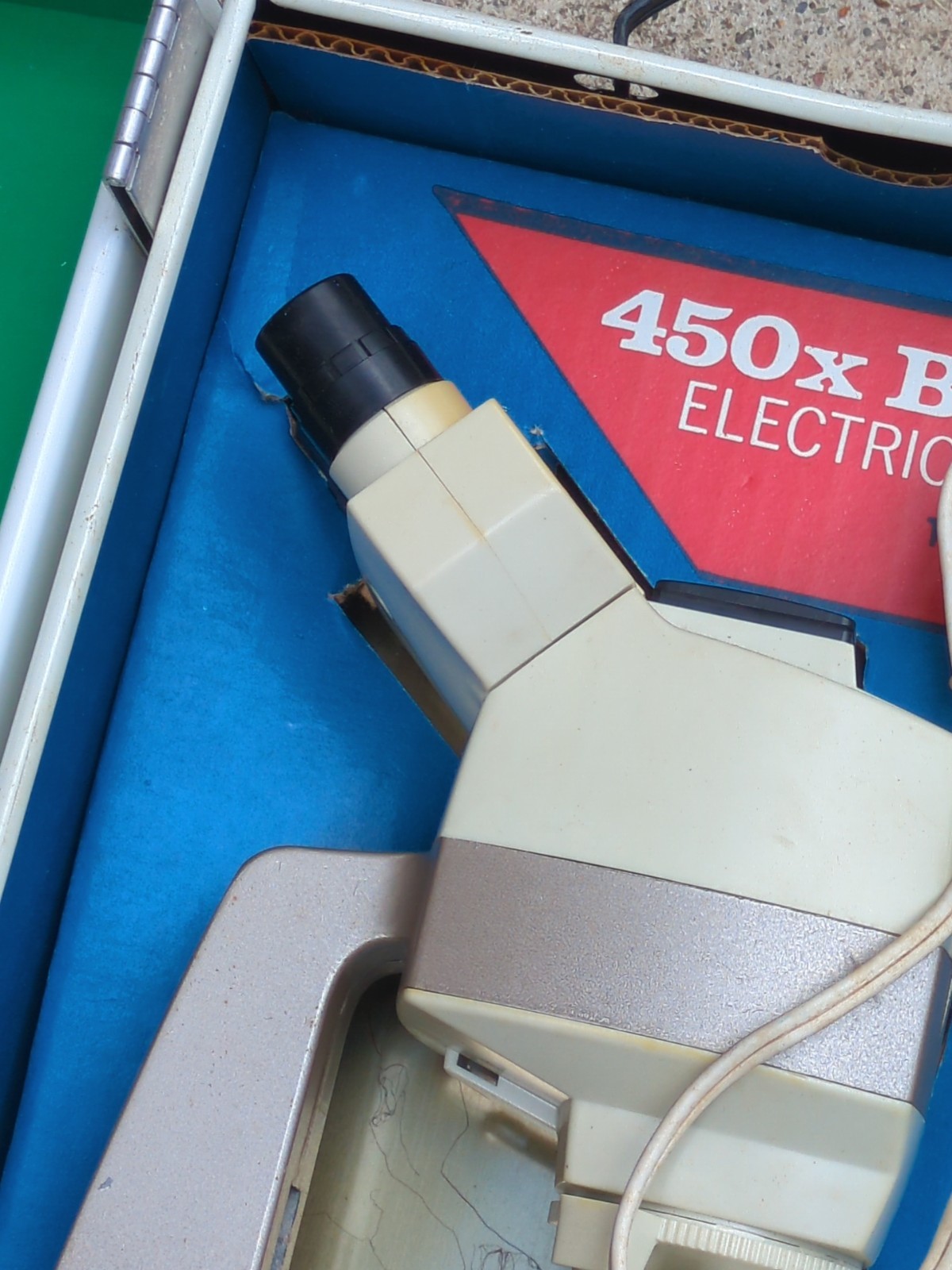 Porter Microcraft Microscope Laboratory Vintage