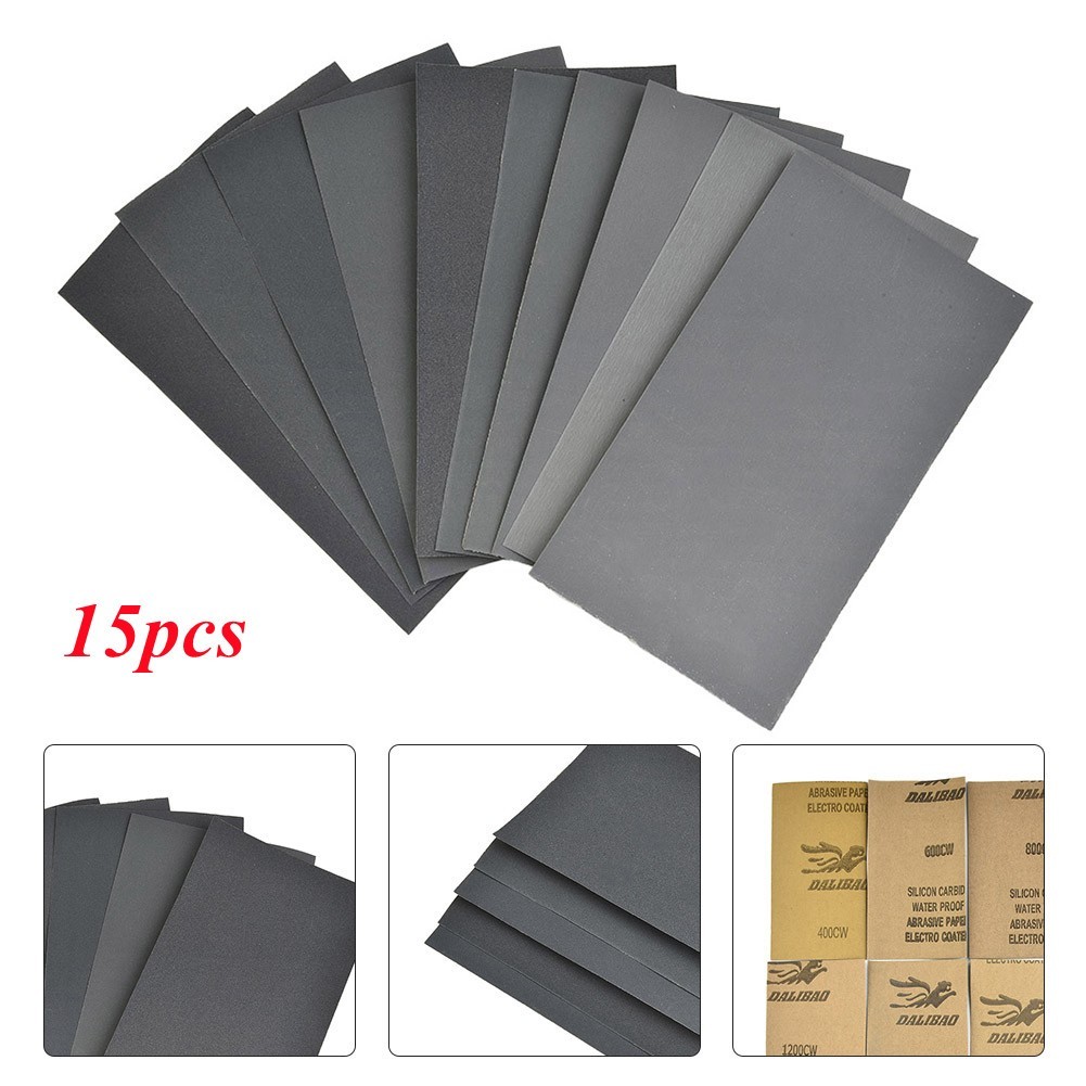 Sandpaper Replacement Set Wood 400 600 3000 800 1000 1200 1500 2000 2500 Grit