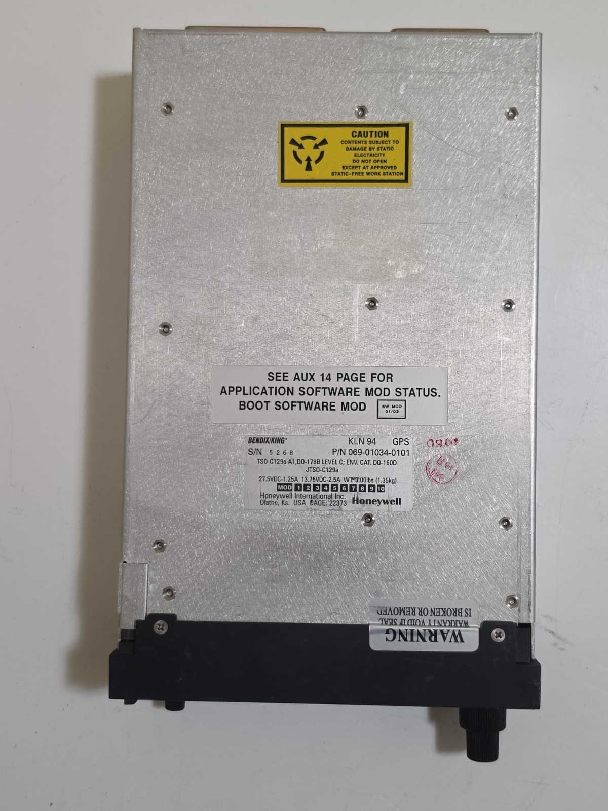 Bendix/King KLN 94 GPS P/N 069-01034-0101