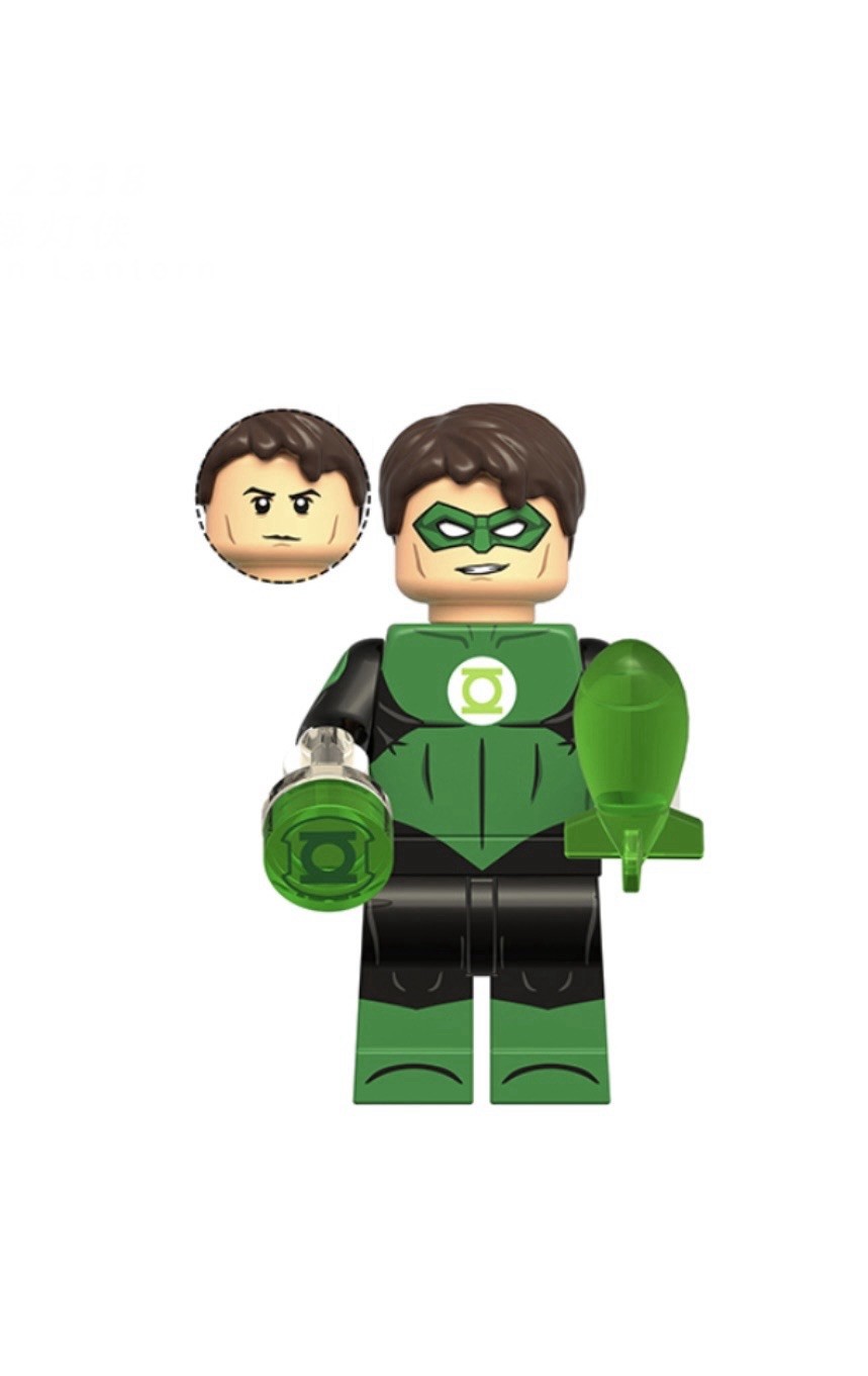 DC Justice League Green Lantern Hal Jordan Custom Minifigure