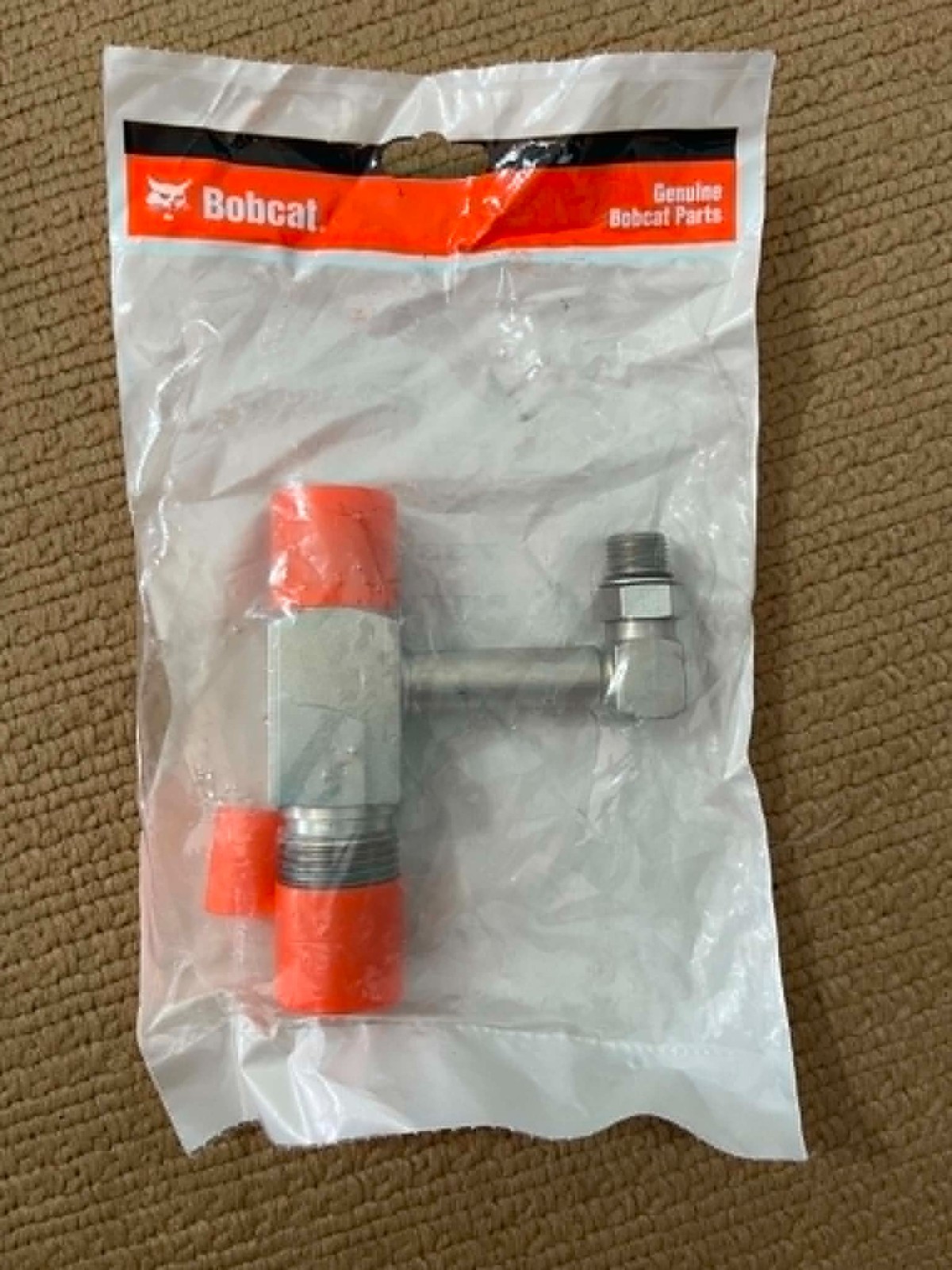 OEM Bobcat Fitting T for Excavator, Part# 7337436