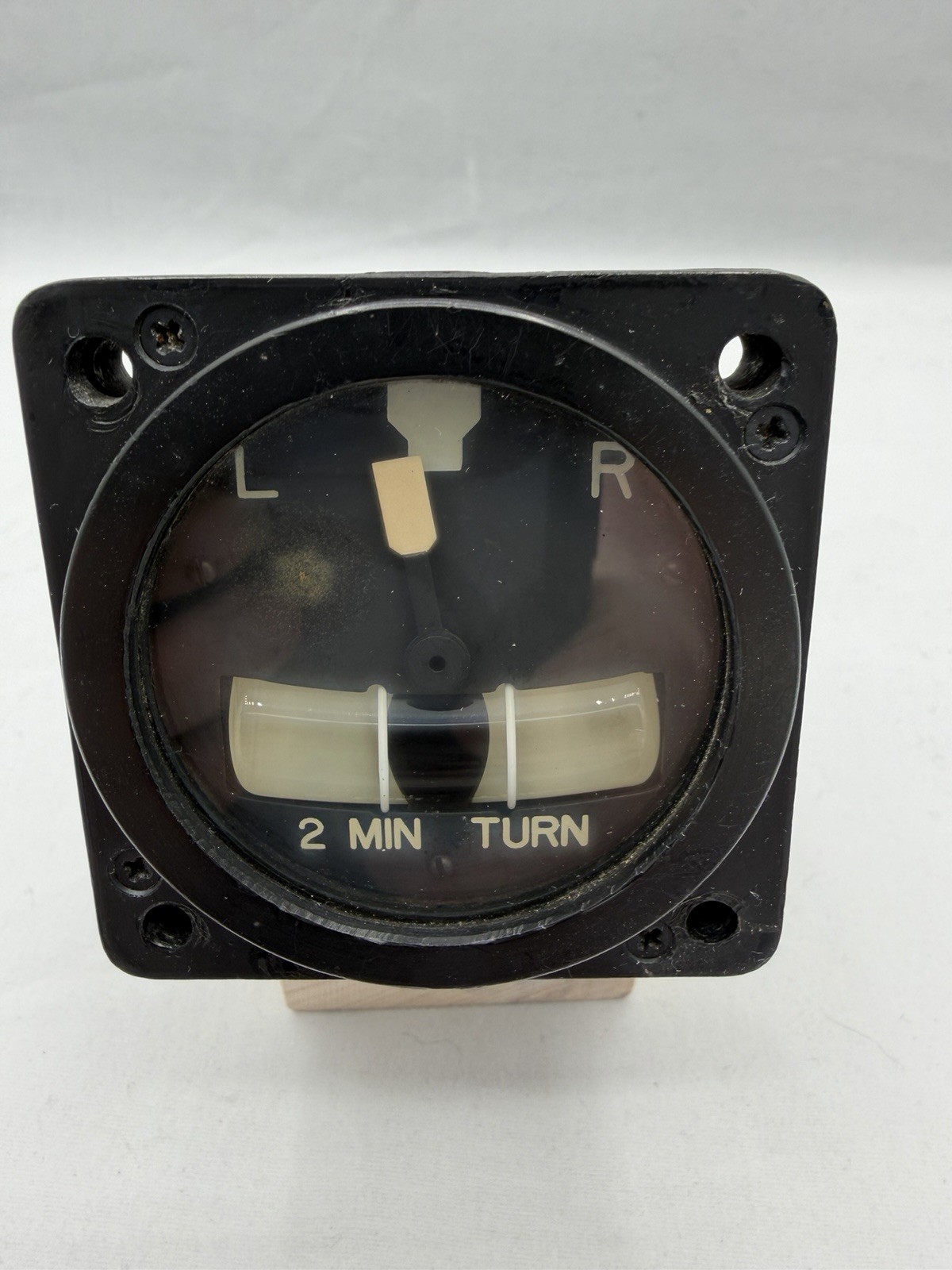 Aircraft Turn & Bank Indicator 2 Min Turn P/N 20-380 S/N B2172 Gauge