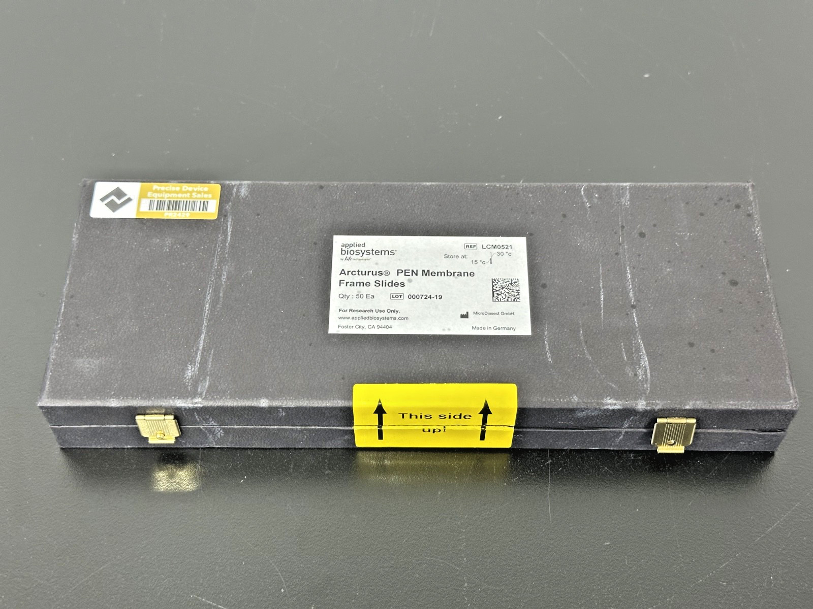 Applied Biosystems Arcturus PEN Membrane Frame Slides LCM0521 50 Slides