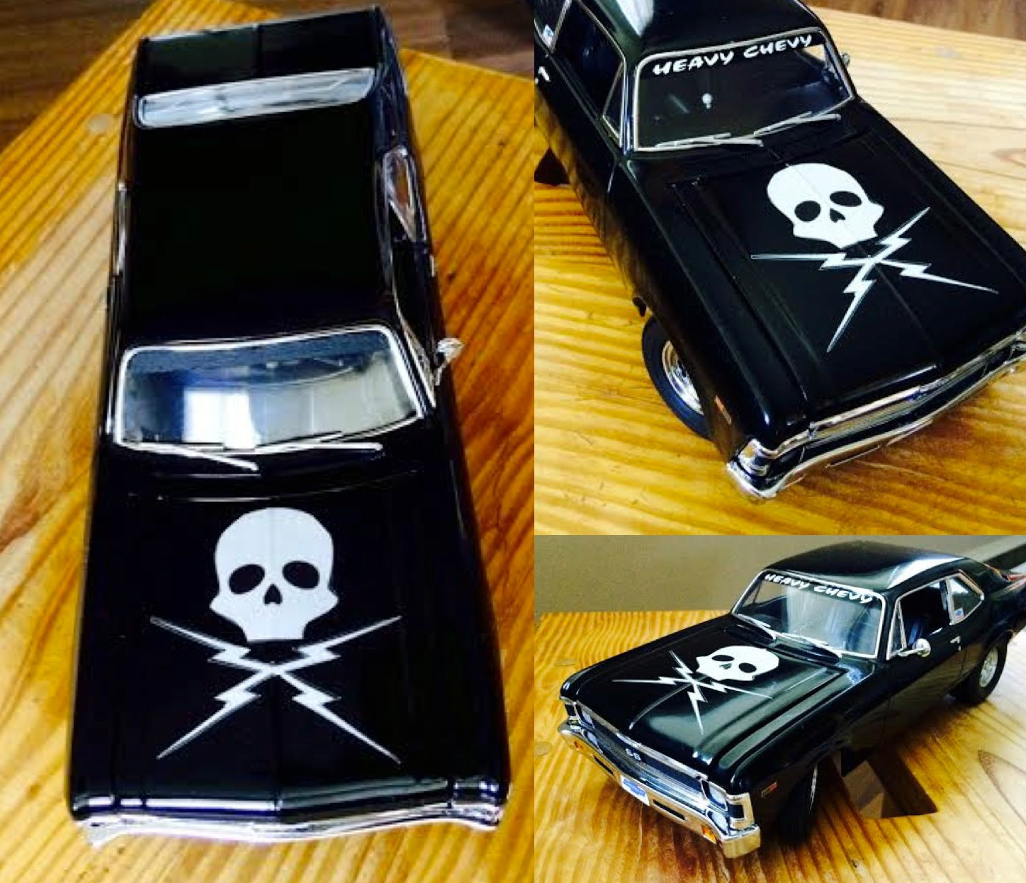 Death Proof water slide decals 1/18 1/24 or 1/32 scale