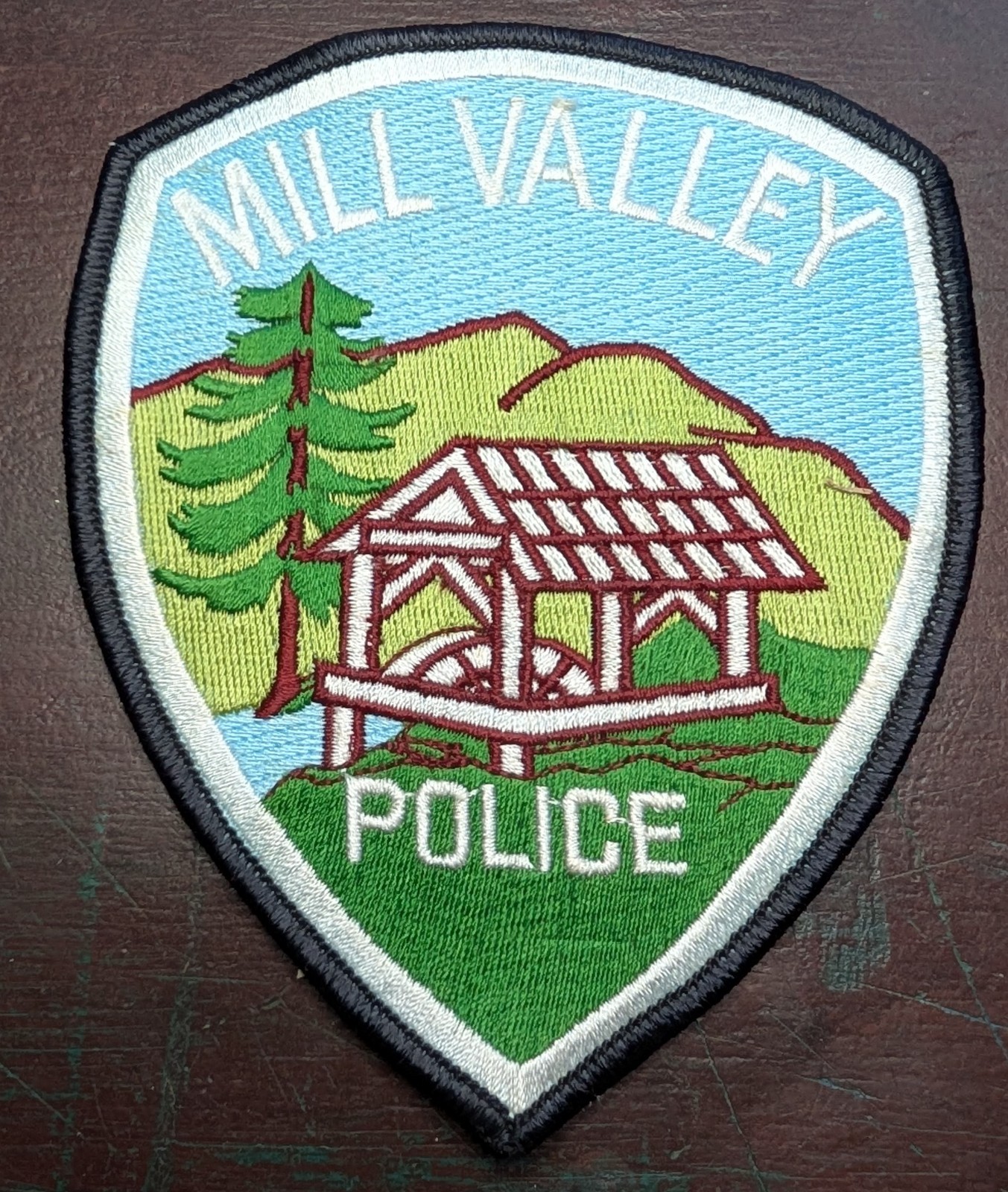 Mill Valley Police CA 4.75" Patch