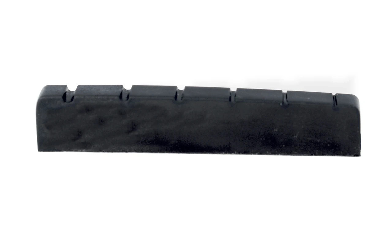 Nut Flat Bottom 1 11/16 43mm x 8.9 x 6 Electric 16r Slotted Black 108665BK