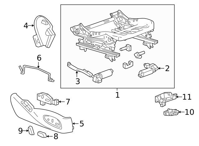 Genuine GM Control Module 13523758