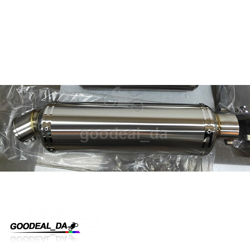 Universal Motorcycle 51MM Exhaust System Muffler Can Tips Pipe DB Killer Slip On
