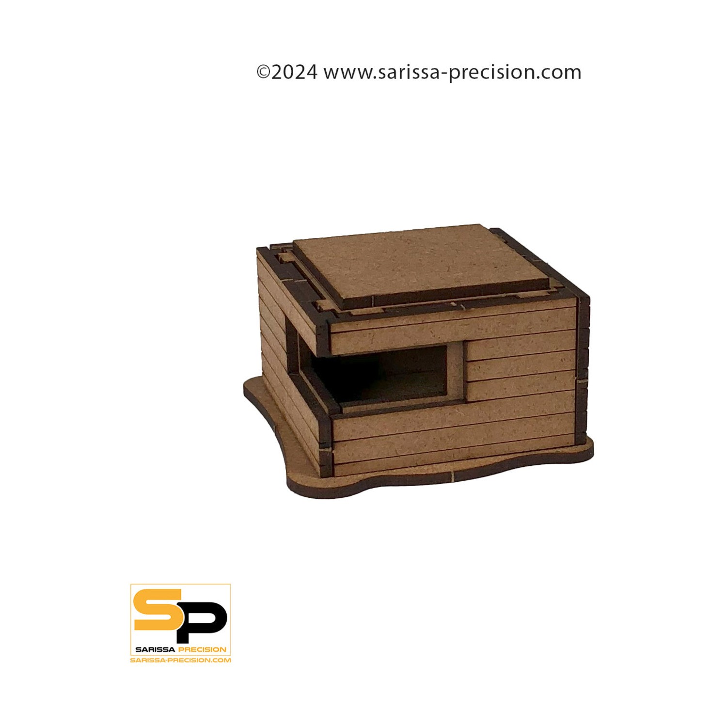 Sarissa Precision Terrain Machine Gun Bunker Pack SW (New)