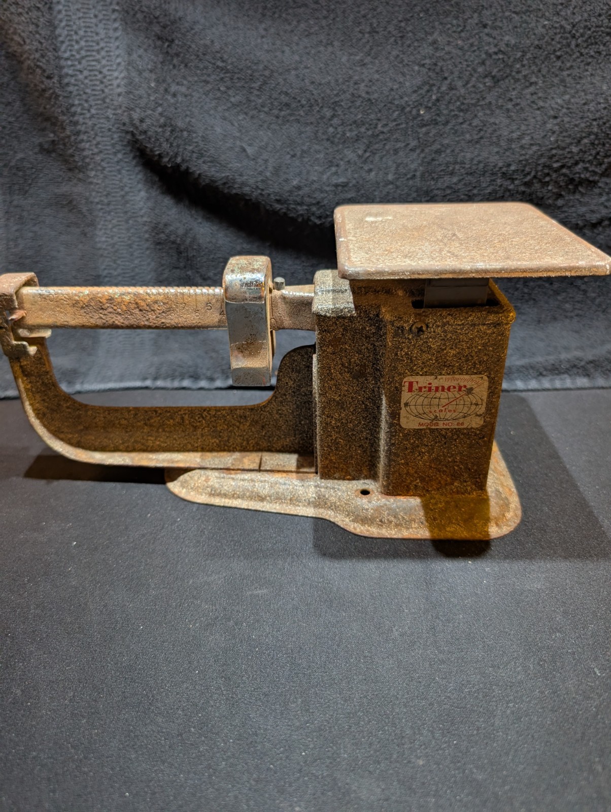 Vintage Mid-Century Triner Scales Model No. 89 Postal Scale - Panama Canal