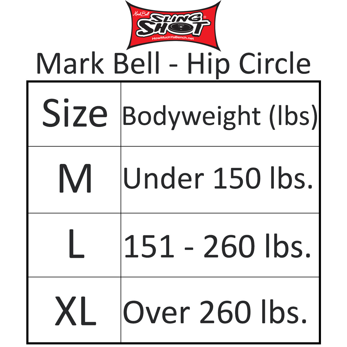 Sling Shot Hip Circle Resistance Band by Mark Bell