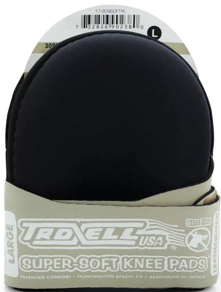 NEW SuperSoft Leatherhead Kneepads Size Large Troxell Leatherhead