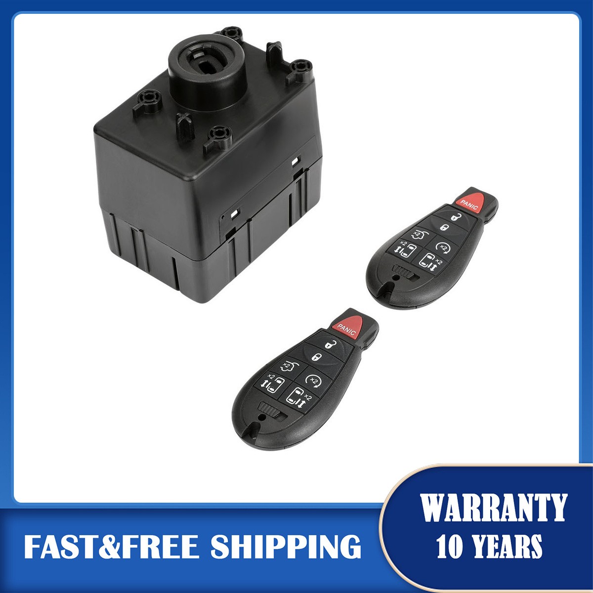 for 2009-15 Dodge Ram 1500 WIN Module Wireless Ignition Node Programmed w/ Keys