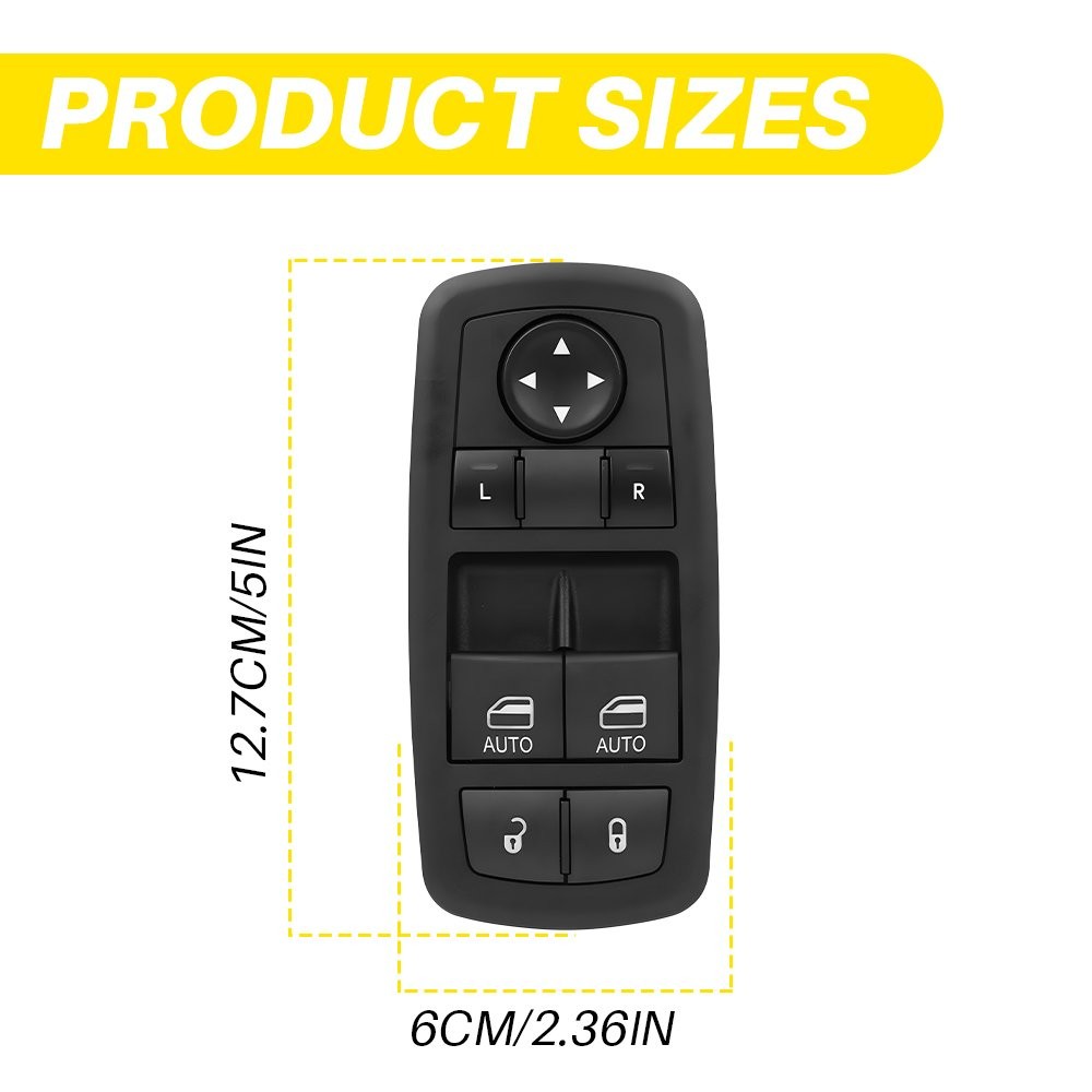 For 2015-2021 2022 Dodge Challenger Front Left Power Door Window Control Switch
