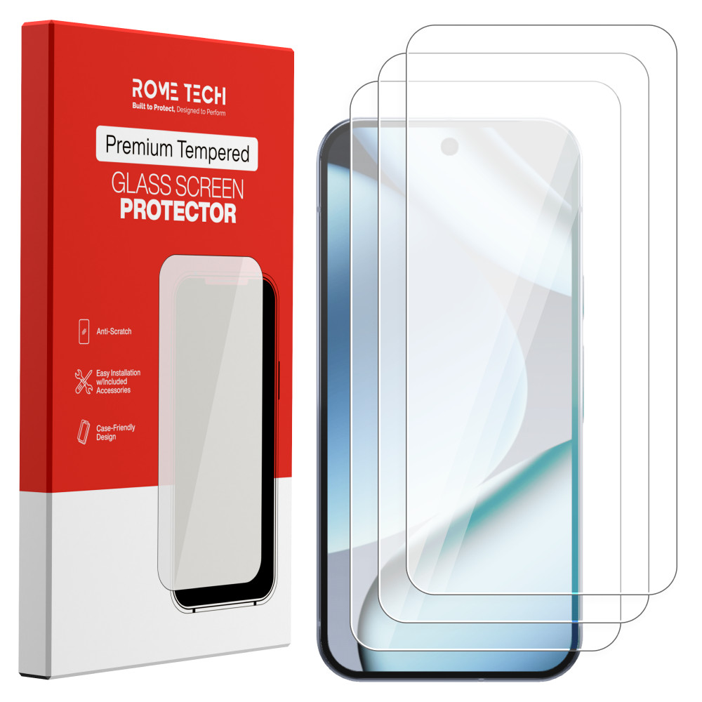 For Google Pixel 10 Pro Tempered Glass Screen Protector (3 Per Pack)