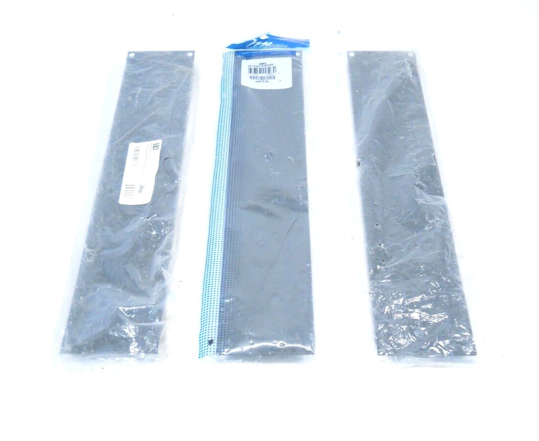 LOT OF 3 NEW MIDDLE ATLANTIC EB2 2SP FLANGED ECONO BLANK