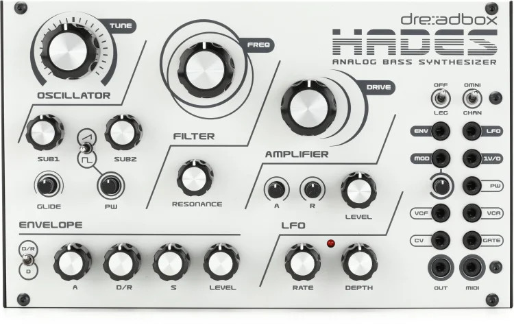 Dreadbox Hades Reissue Analog Bass Synthesizer