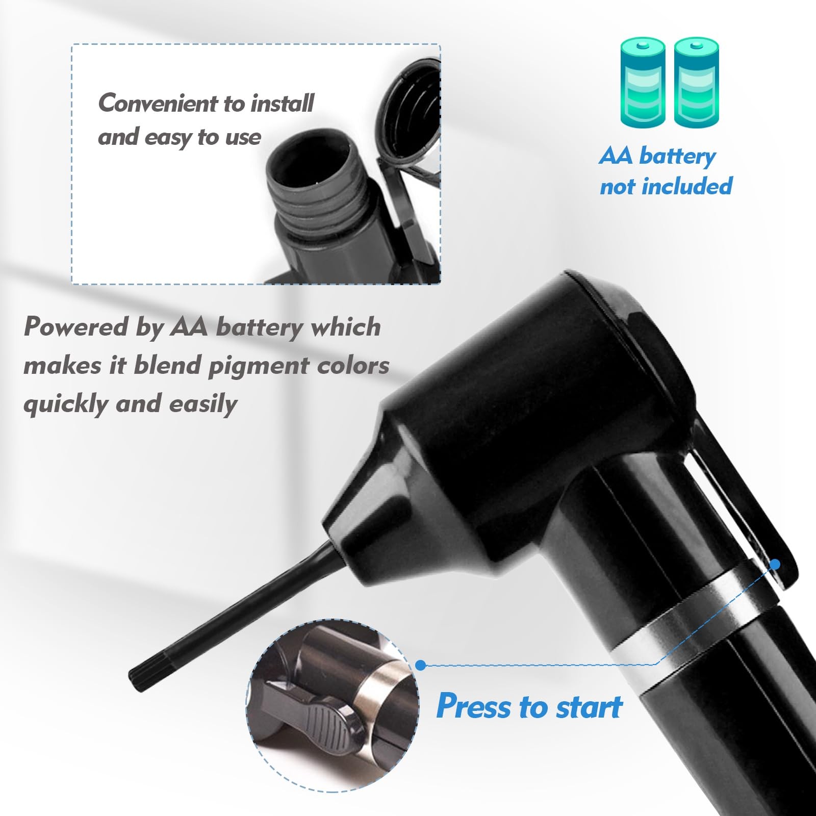 Rayyl Tattoo Ink Mixer Kit - Include 101pcs