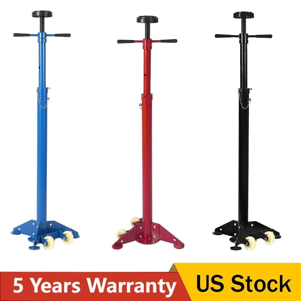 🔝3/4Ton Underhoist Support Stand Under Hoist Jack Stand 2 Wheels Vehicle Liftin