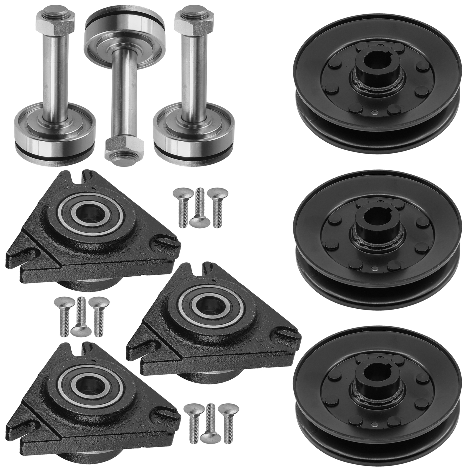Deck Spindle with Pulley & Shaft For John Deere 318 320 322 330 332 420 430 50"