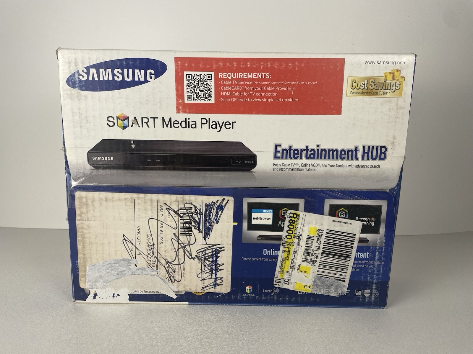 Samsung Streamer GX-SM530CF Digital Media Cable Box Cablecard Mcard Set Top Box