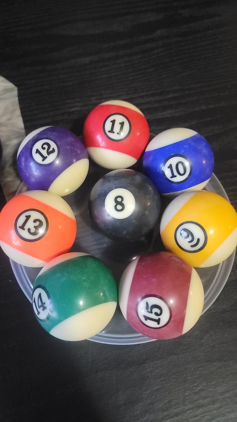 Vintage Billiard Pool Balls