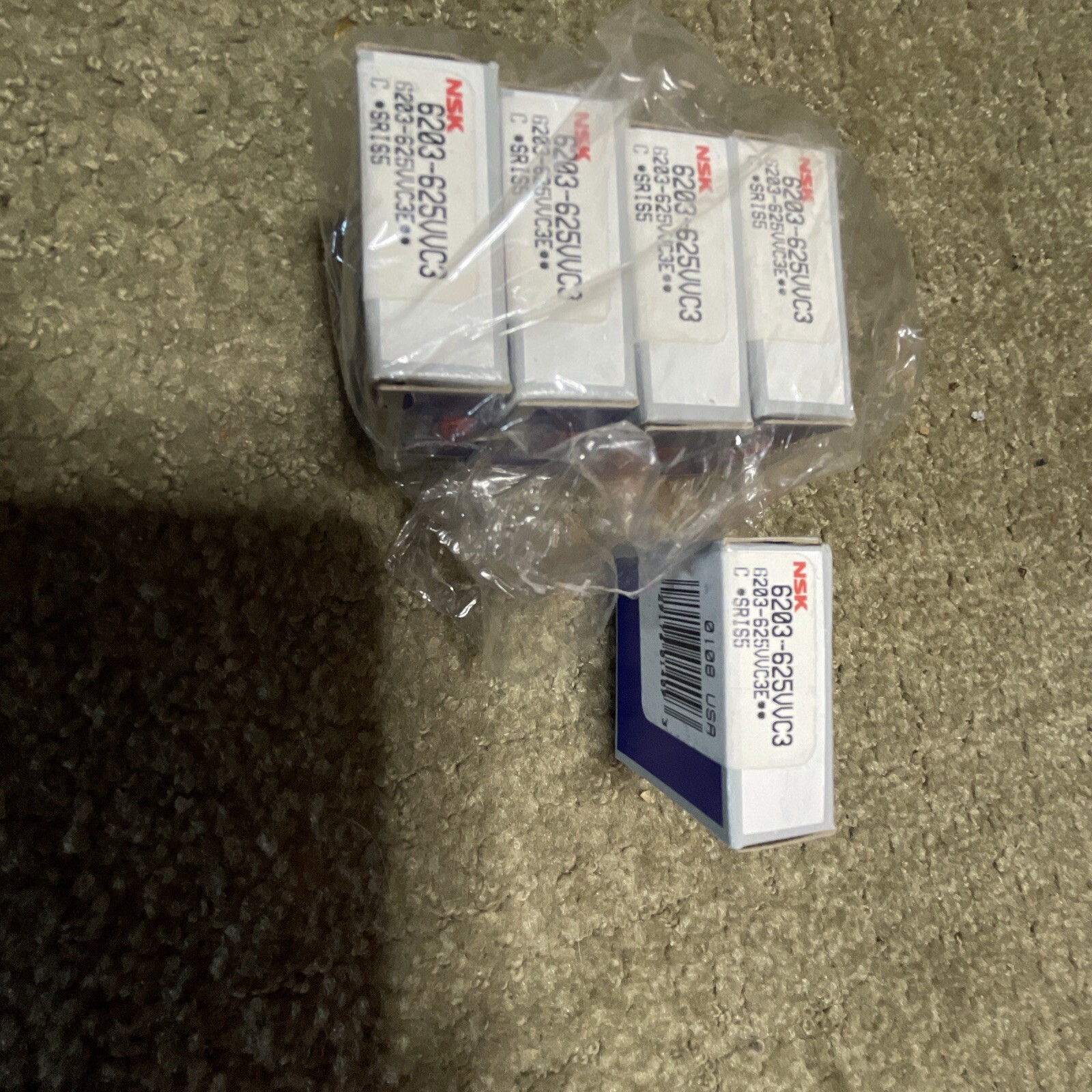 NSK 6203-625VVC3E Deep Groove Ball Bearing