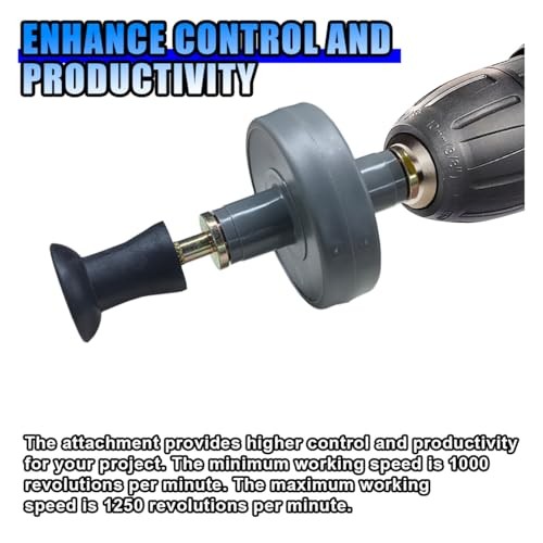Universal Valve Lapping Tool Kit with 5 Suction Plates, Valve Grinding
