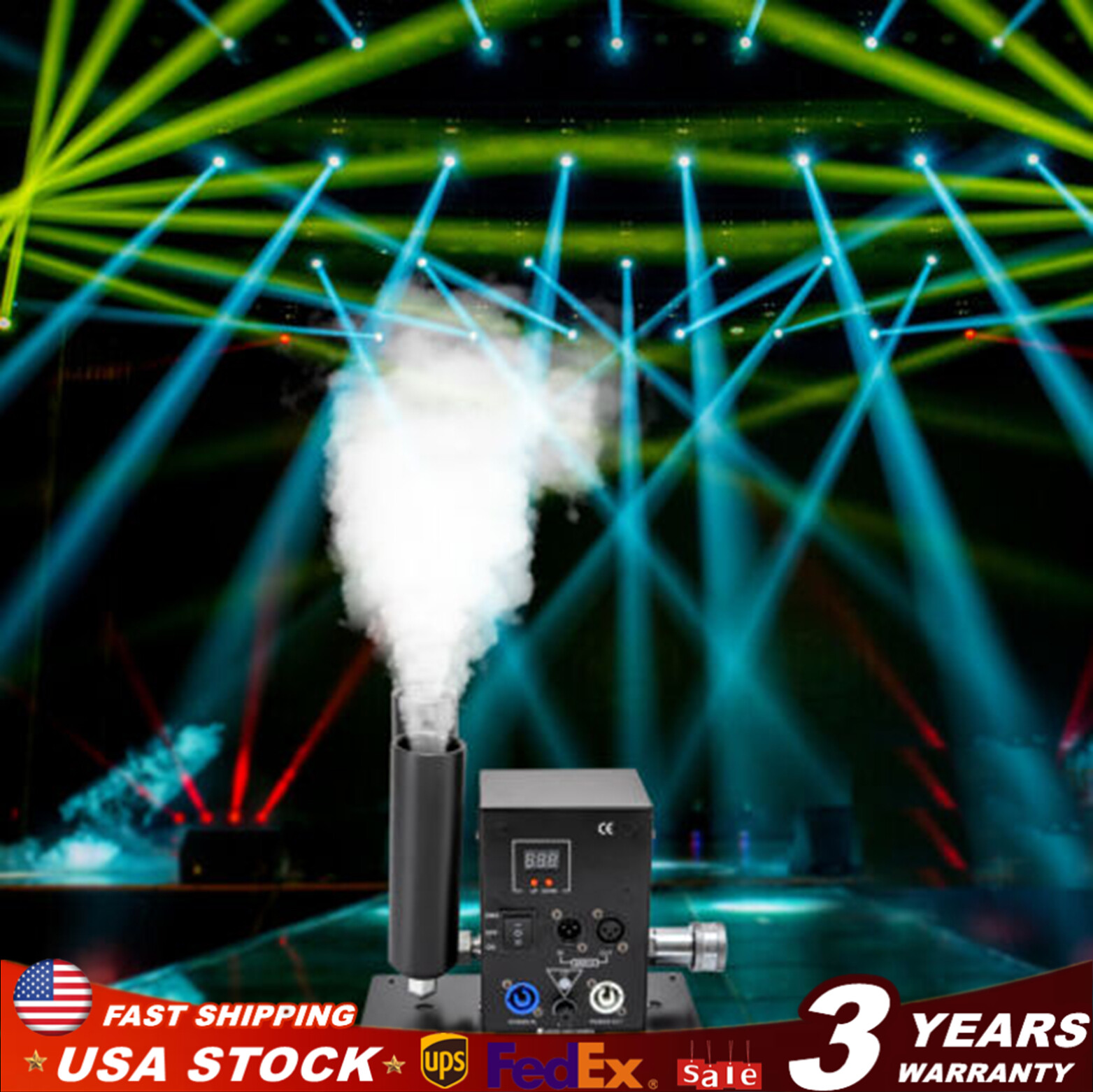 CO2 Jet Machine Cannon Fog Smoke Machine Night Club Effects DMX Stage Effect NEW