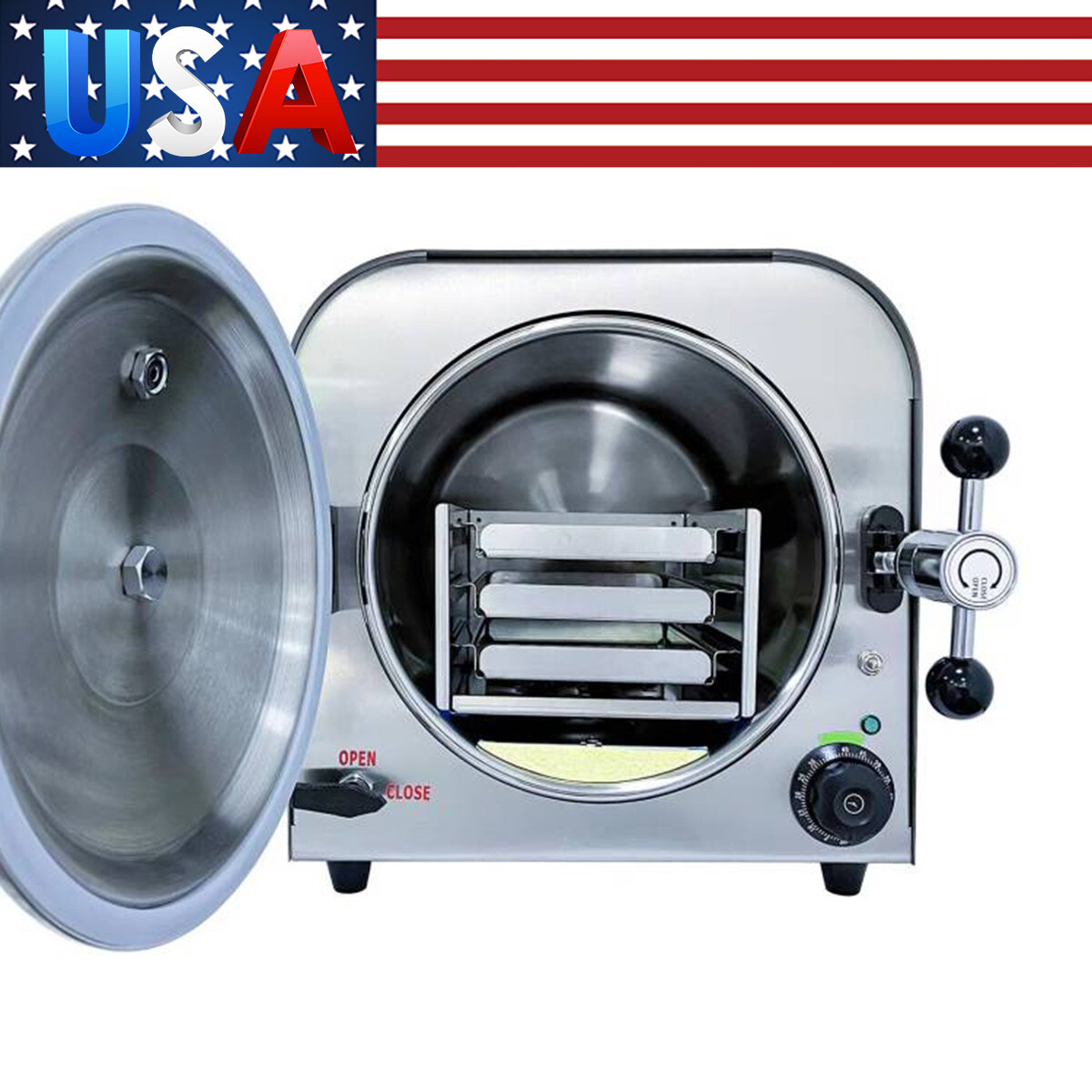 Autoclave Steam Sterilizer Dental Equipment Automatic Medical Sterilization