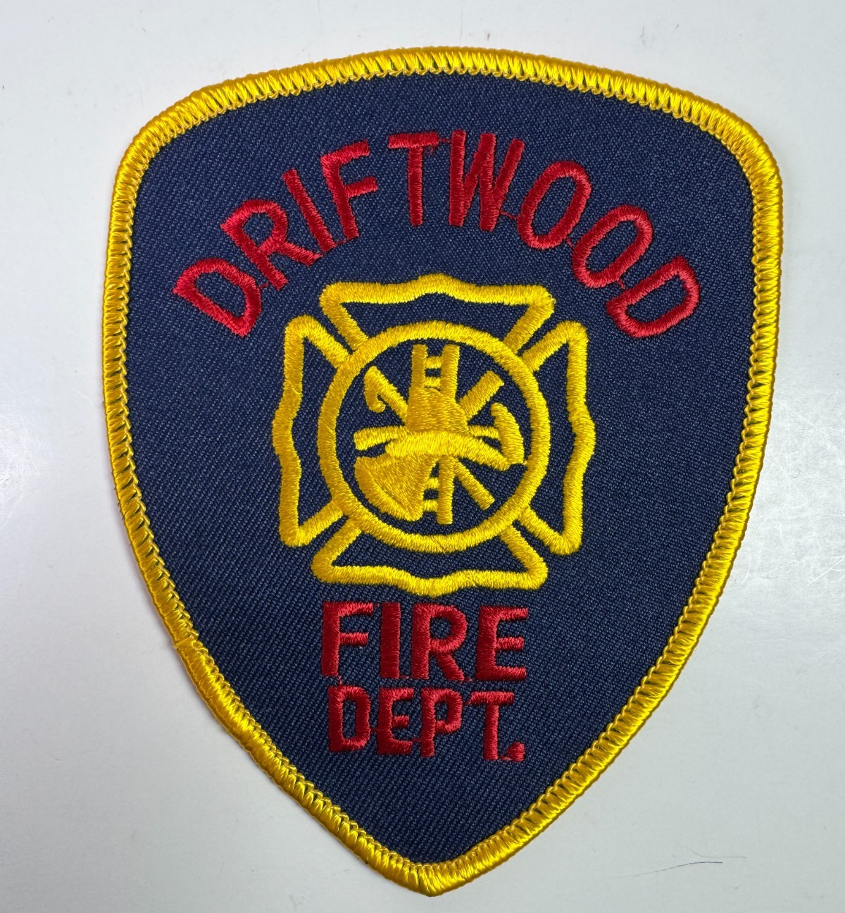 Driftwood Fire Texas TX Patch M6