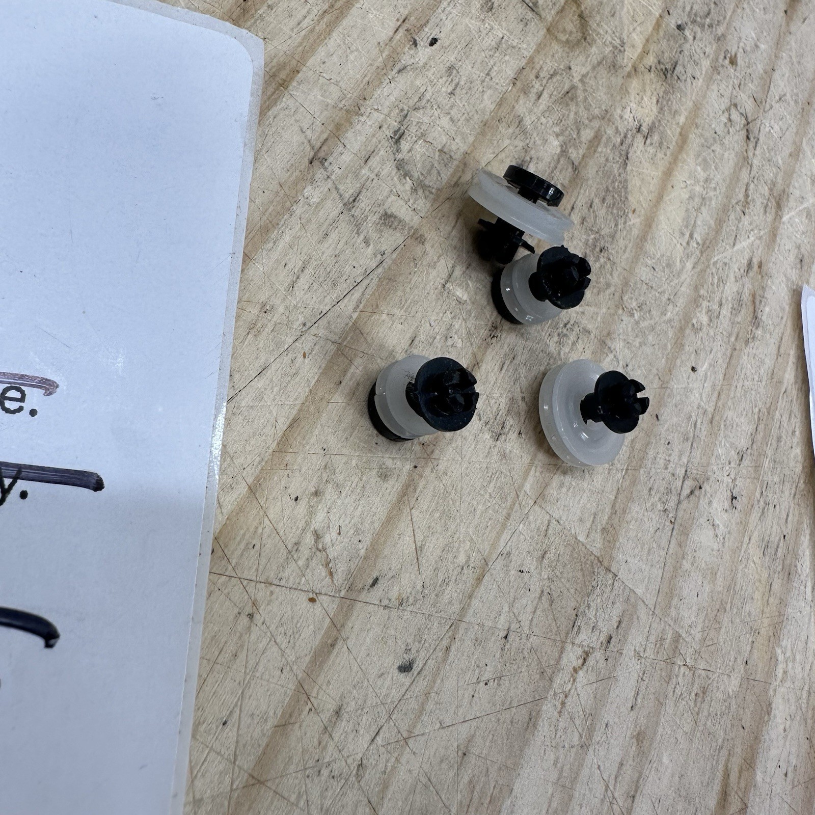 Pioneer SX-720 Receiver Parts - Tuner Cord Pulley (full Set)