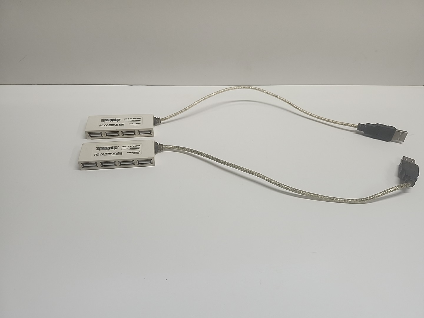 Rock Band Game Dongle USB 2.0 Adapter VP-H209B 4 Port Hub PS2 PS3 Lot Of 2