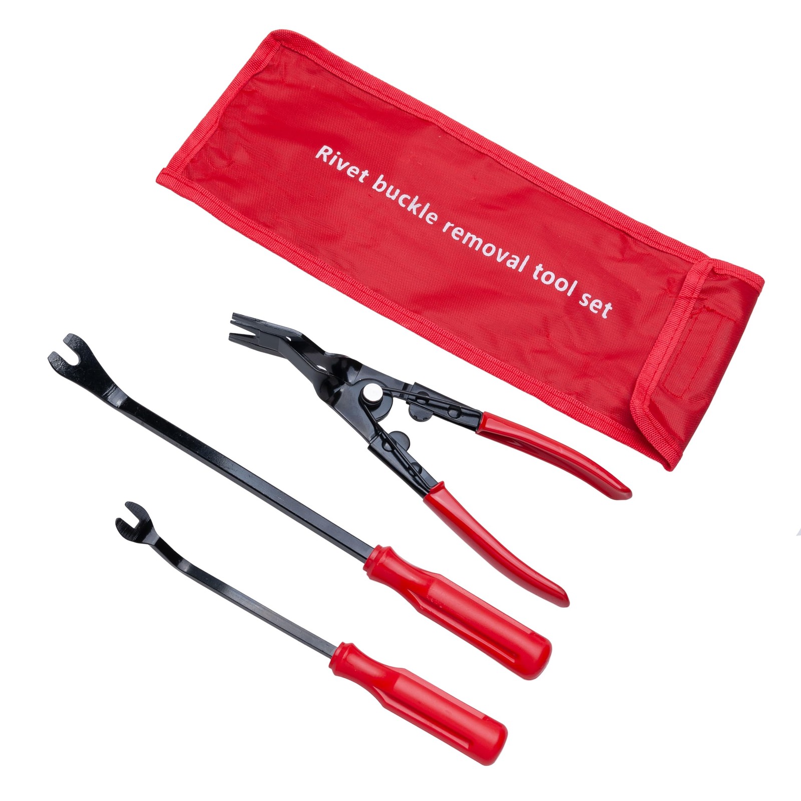 Clips Removal Pliers Set 3 Piece Mounting Remover - Car Trim...