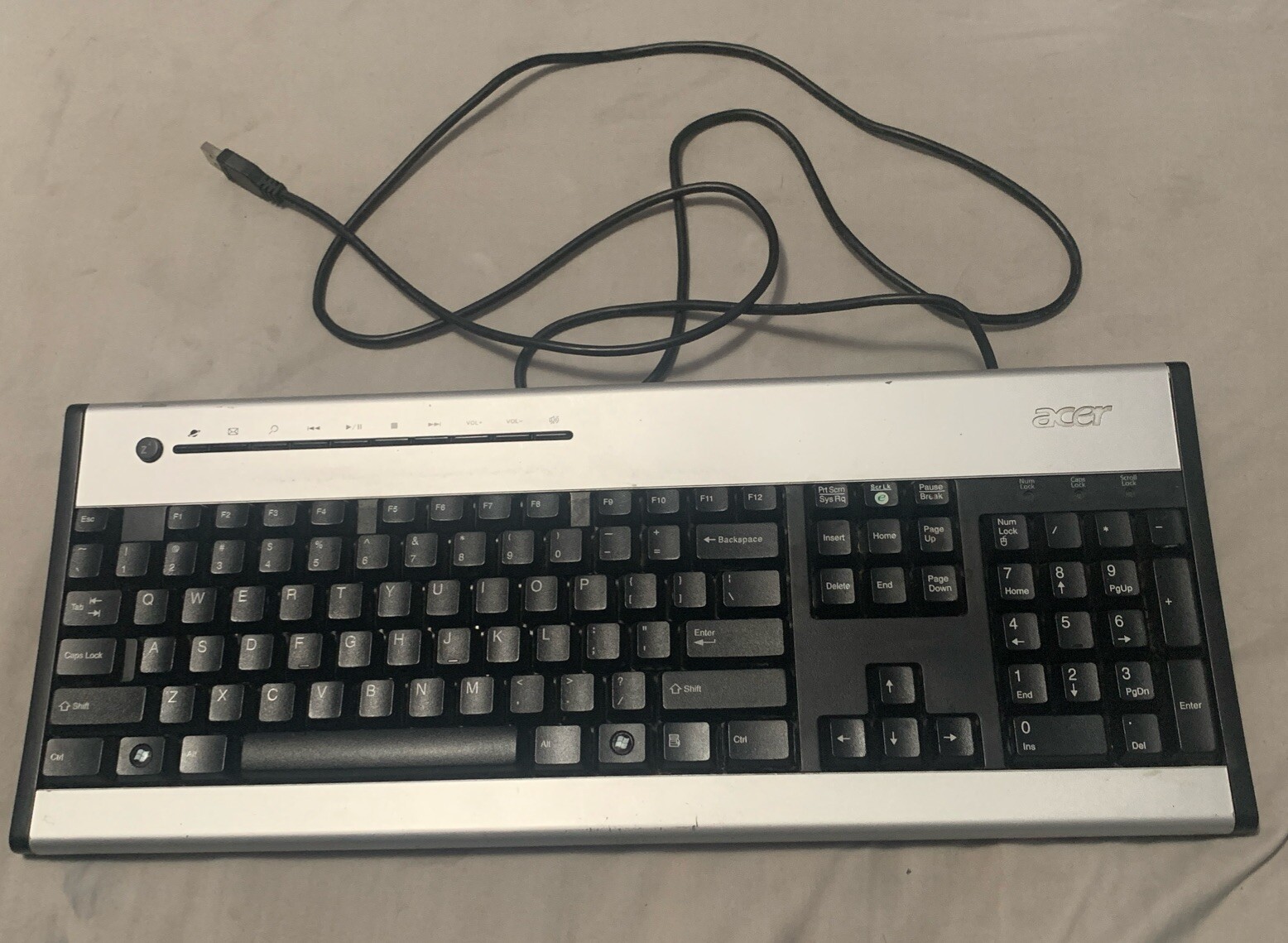 Acer KU-0355 Desktop USB Keyboard- KB.KUS03.222