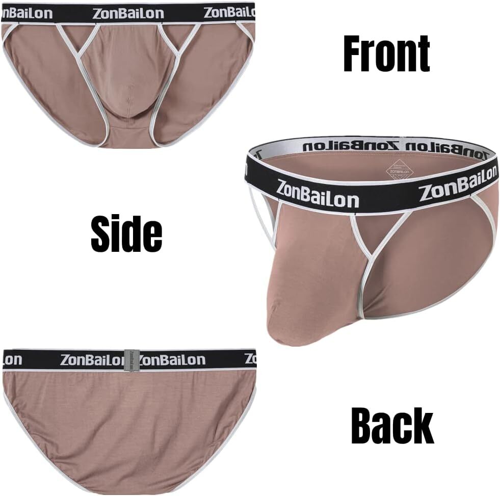 Men's Briefs Low Rise Briefs Bulge Enhancing Pouch Stretch Comfort Underwear