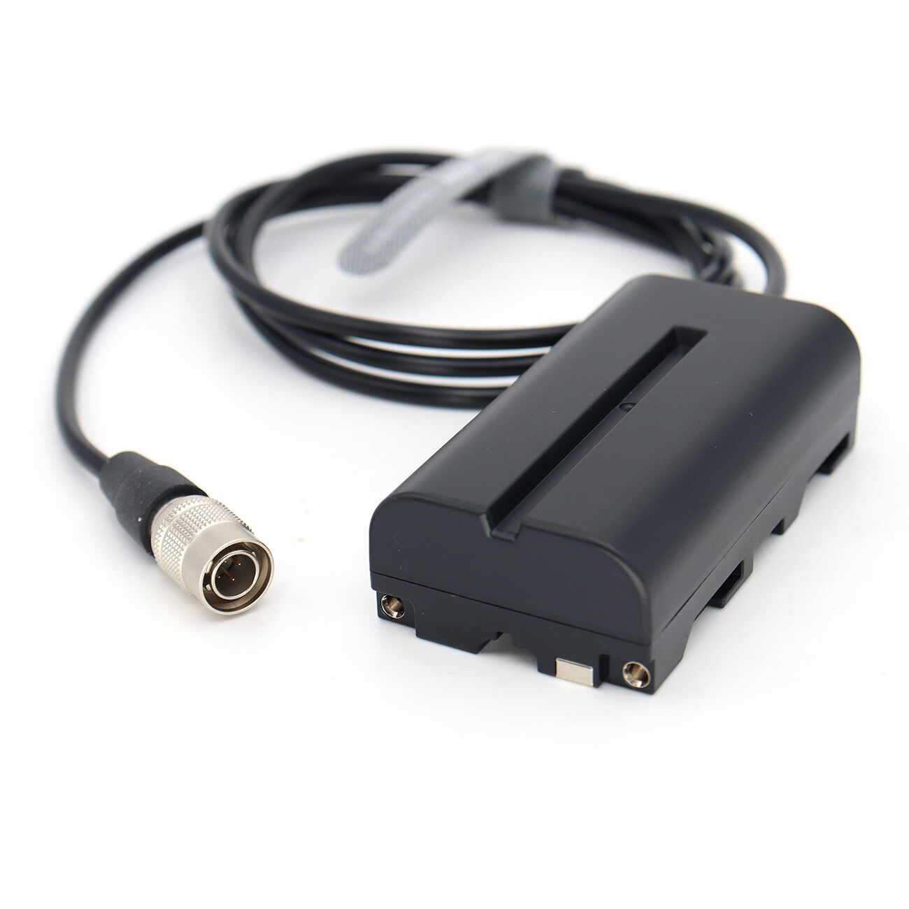 Hirose 4Pin to Sony NP-F970 F570 F550 Dummy Power Cable for Atomos Shogun
