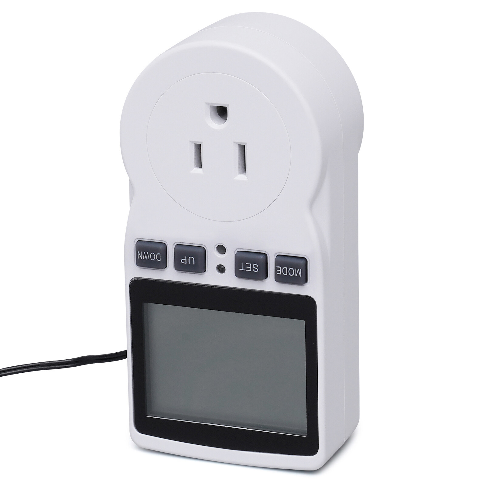 15A Digital Thermostat Outlet Plug Temperature Controller Heating Cooling 1800W