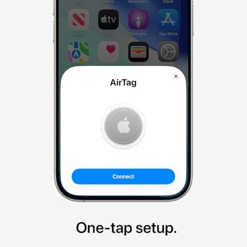 AirTag (2nd Generation): Tracker for Keychain, Wallet, and More; 1 Pack